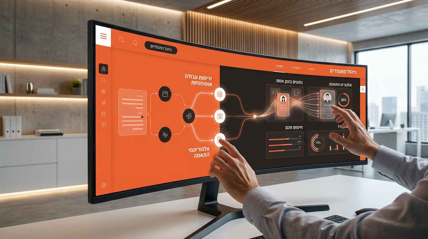 אוטומציה ובינה מלאכותית בגיוס להייטק
